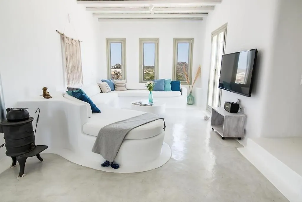 Ultramare Sea View Villa With Private Pool Panormos  Grécia